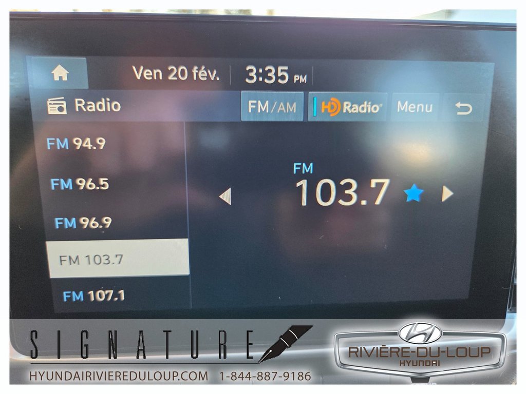 Hyundai Venue ESSENTIEL,SIEGES CHAUFFANT 2023 à Riviere-Du-Loup, Québec - 26 - w1024h768px