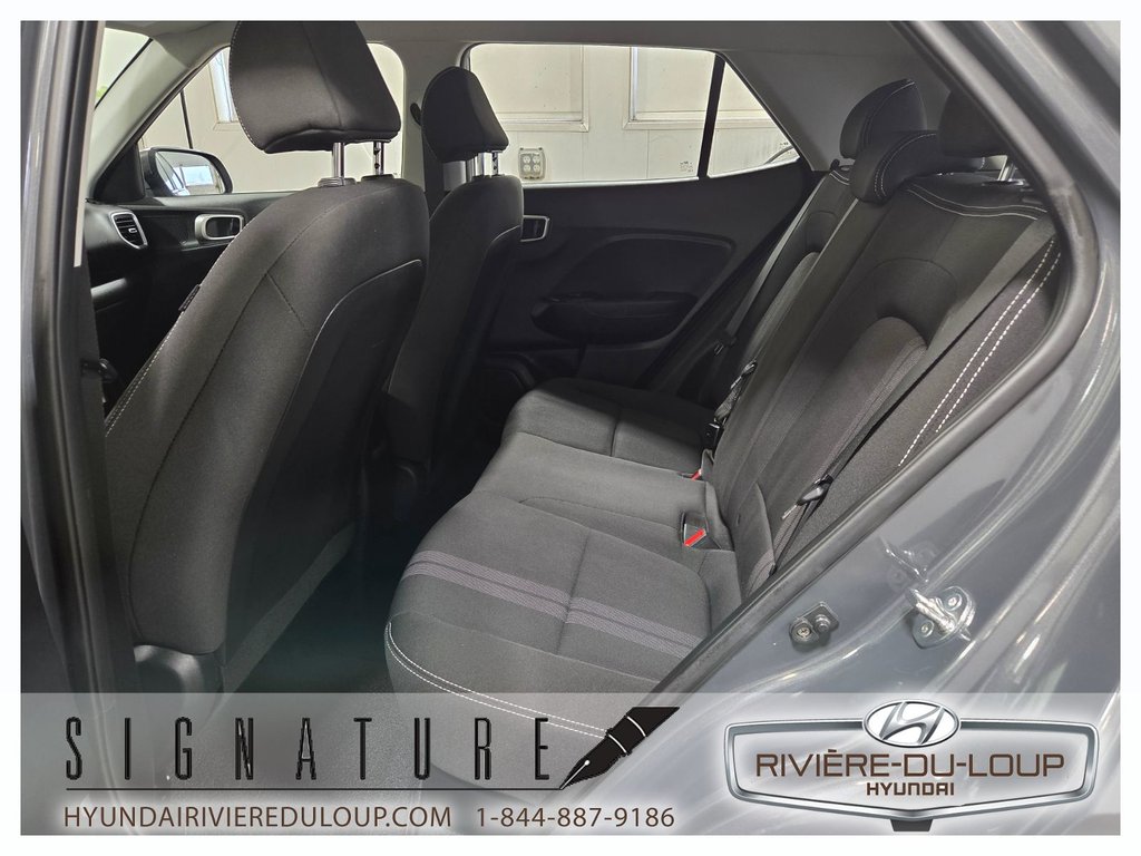 Hyundai Venue PREFERRED,FWD,SIEGES CHAUFFANT,A/C,CRUISE 2024 à Riviere-Du-Loup, Québec - 11 - w1024h768px