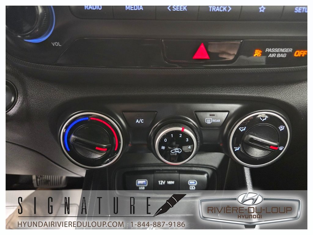 Hyundai Venue PREFERRED,FWD,SIEGES CHAUFFANT,A/C,CRUISE 2024 à Riviere-Du-Loup, Québec - 19 - w1024h768px