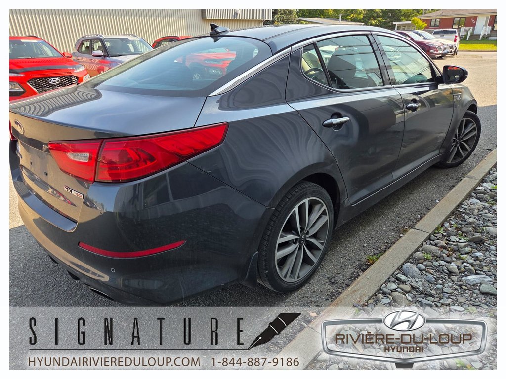 2015 Kia Optima SX TURBO,MAGS,GPS,TOIT,CUIR in Riviere-Du-Loup, Quebec - 5 - w1024h768px