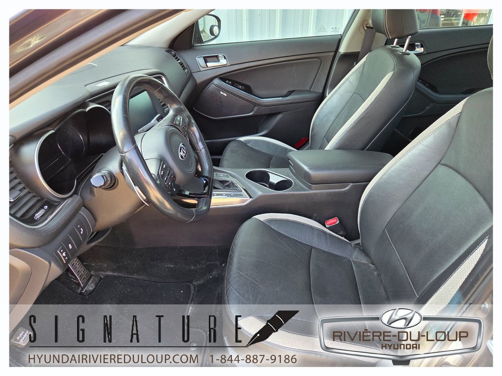 2015 Kia Optima SX TURBO,MAGS,GPS,TOIT,CUIR in Riviere-Du-Loup, Quebec - 9 - w1024h768px
