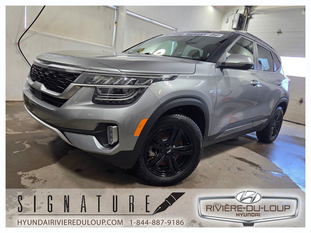 2023 Kia Seltos SX TURBO,AWD,INTERIEUR BOURGOGNE in Riviere-Du-Loup, Quebec - 1 - w1024h768px