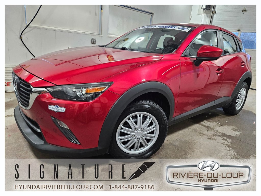 2018  CX-3 GX,AWD,SIEGE CHAUFFANT in Riviere-Du-Loup, Quebec - 1 - w1024h768px