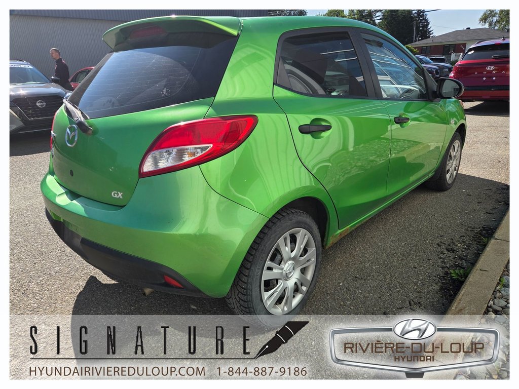 2012 Mazda 2 GX,AUTOMATIQUE in Riviere-Du-Loup, Quebec - 5 - w1024h768px