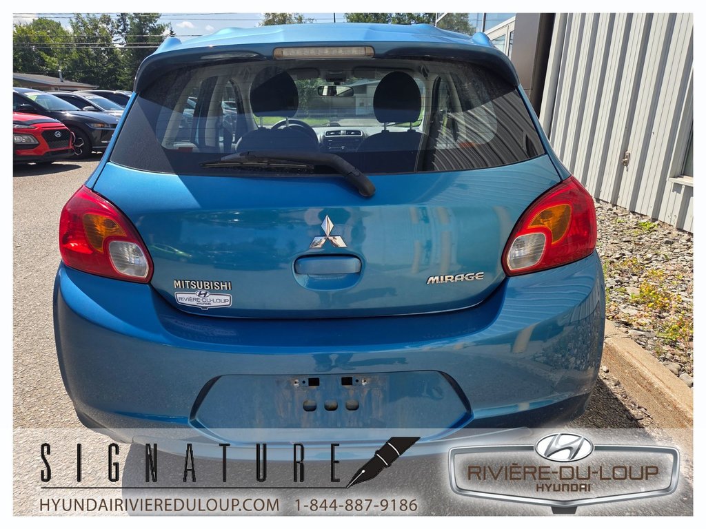 2014 Mitsubishi Mirage SE,AUTOMATIQUE in Riviere-Du-Loup, Quebec - 6 - w1024h768px