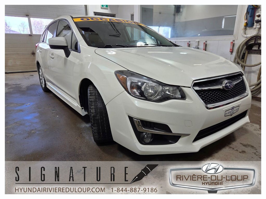 Subaru Impreza 2.0i w/Sport & Tech Pkg 2015 à Riviere-Du-Loup, Québec - 4 - w1024h768px