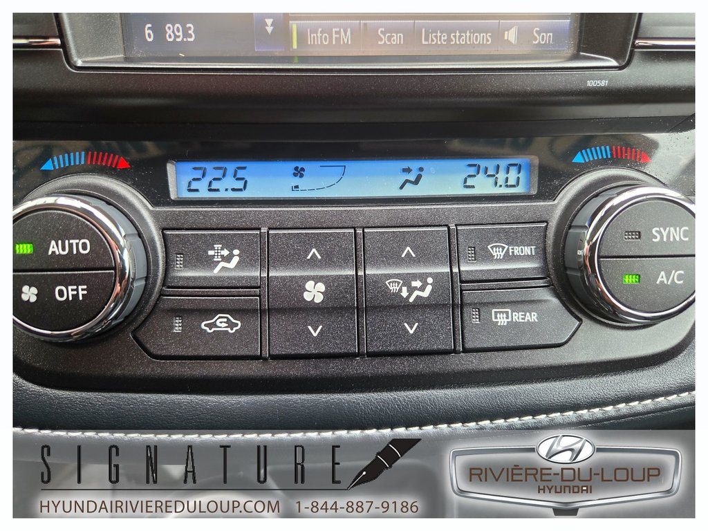 2018 Toyota RAV4 XLE,AWD,MAGS,TOIT,SIEGES CHAUFFANT in Riviere-Du-Loup, Quebec - 20 - w1024h768px