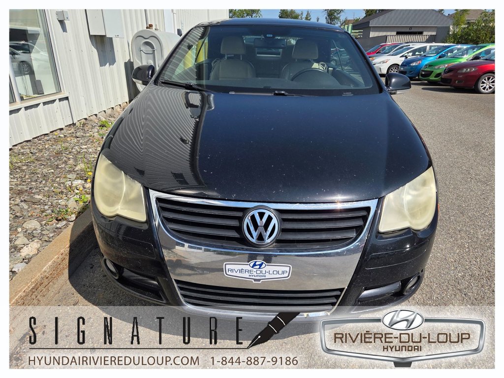 2008 Volkswagen Eos TRENDLINE,CONVERTIBLE. in Riviere-Du-Loup, Quebec - 4 - w1024h768px