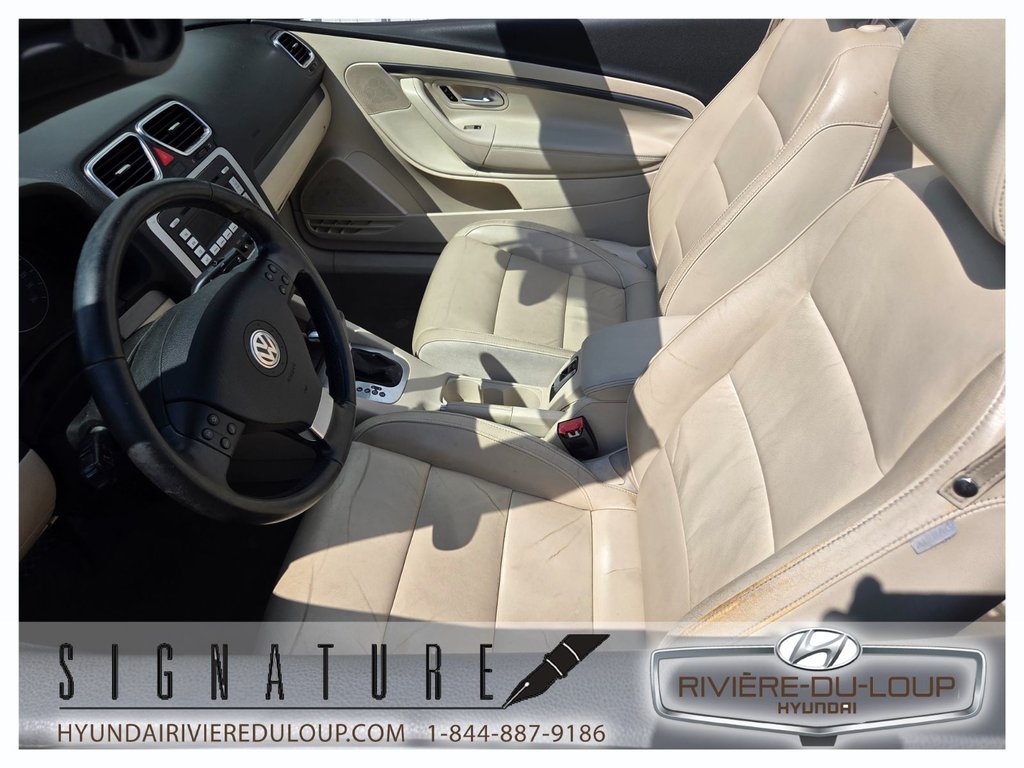 2008 Volkswagen Eos TRENDLINE,CONVERTIBLE. in Riviere-Du-Loup, Quebec - 10 - w1024h768px