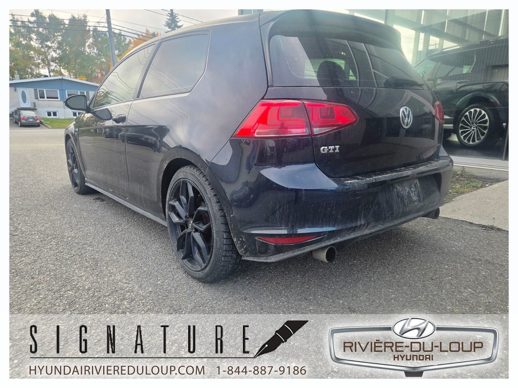 2017 Volkswagen Golf GTI AUTOBAHN in Riviere-Du-Loup, Quebec - 8 - w1024h768px