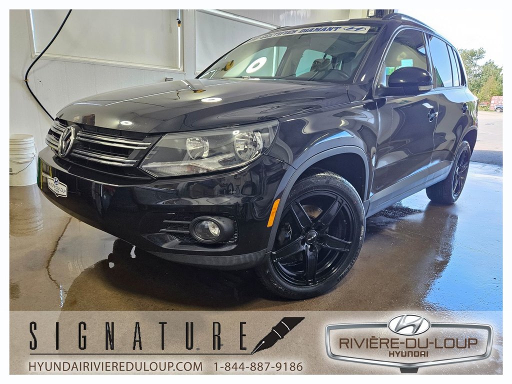 2016  Tiguan COMFORTLINE,4 MOTION,TOIT,CUIR,MAGS in Riviere-Du-Loup, Quebec - 1 - w1024h768px