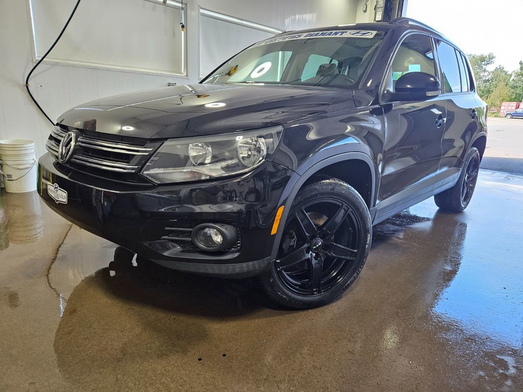 2016  Tiguan COMFORTLINE,4 MOTION,TOIT,CUIR,MAGS in Riviere-Du-Loup, Quebec - 2 - w1024h768px