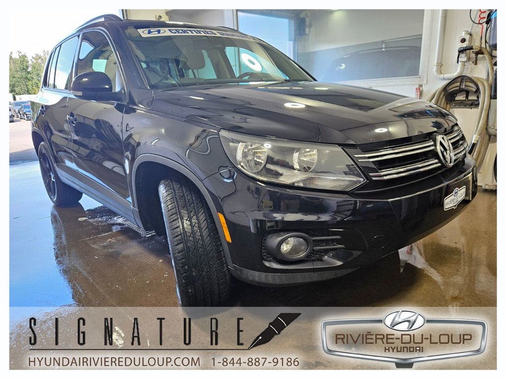 2016  Tiguan COMFORTLINE,4 MOTION,TOIT,CUIR,MAGS in Riviere-Du-Loup, Quebec - 4 - w1024h768px