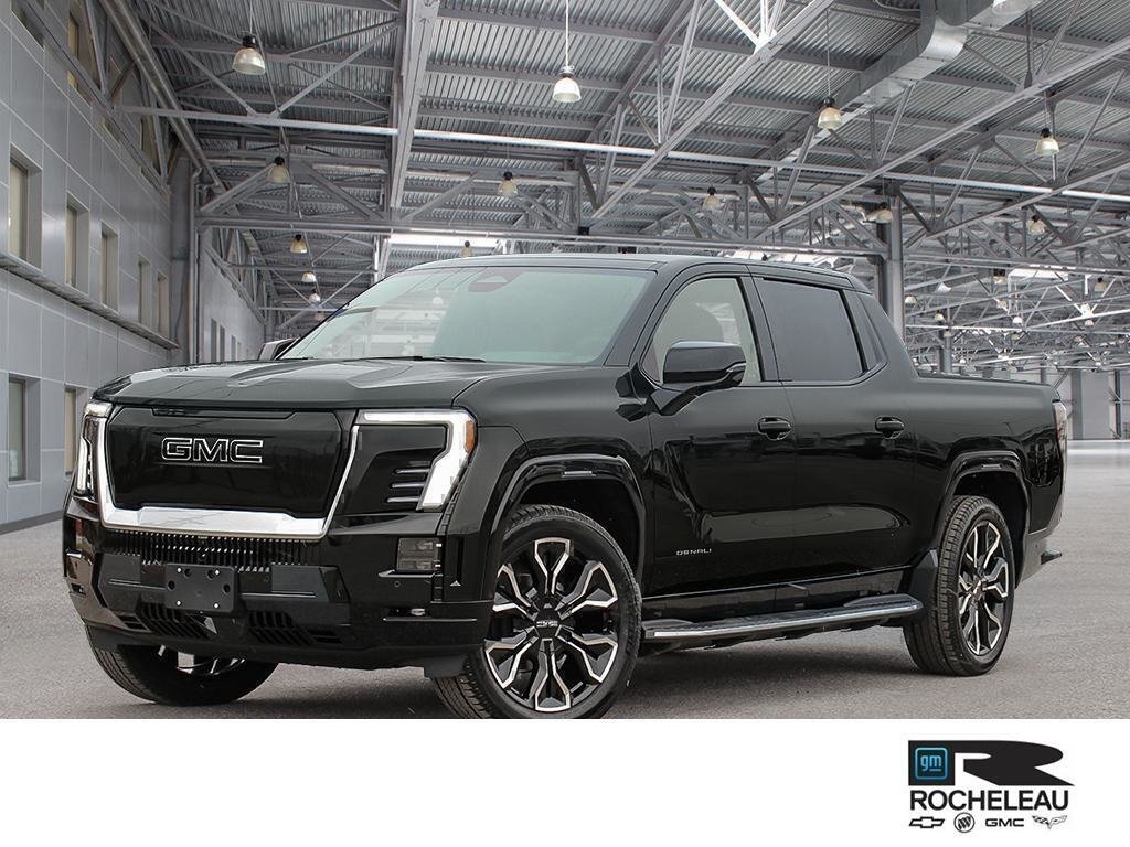 2025 GMC SIERRA EV CREW CAB e4WD DENALI SHORT BOX MAX RANGE (5SD) in Cowansville, Quebec - 1 - w1024h768px
