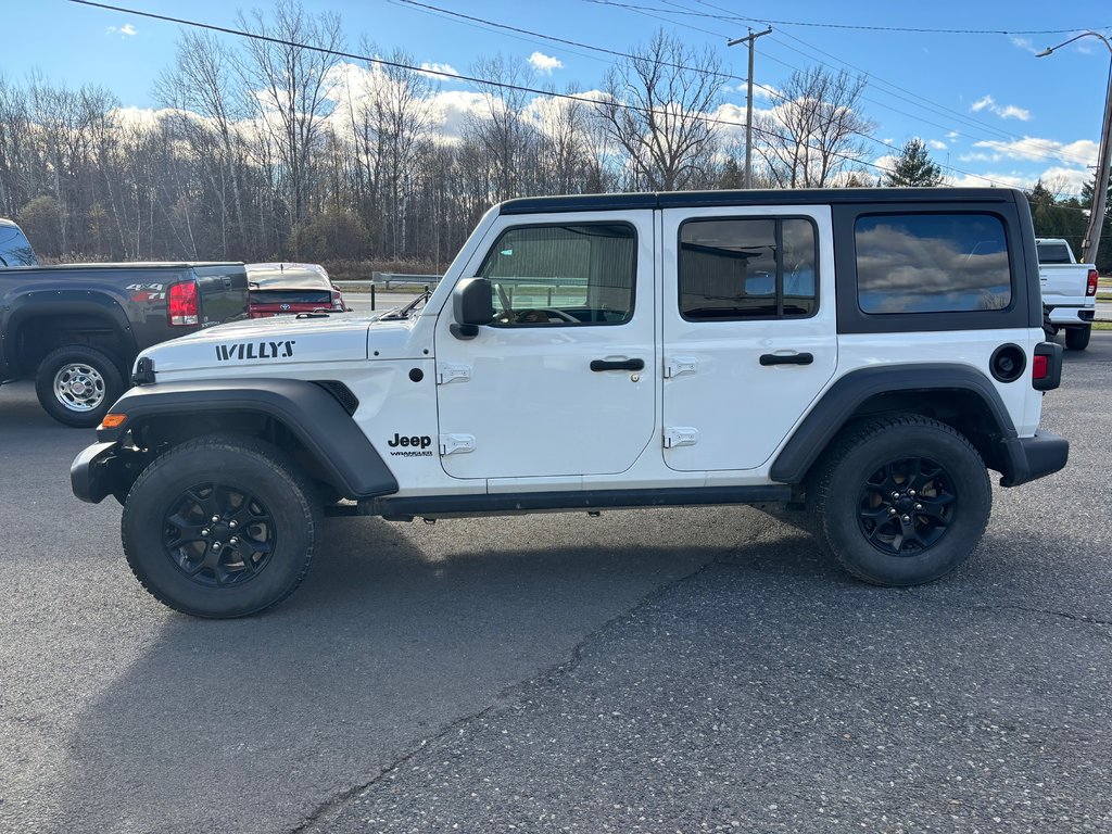 Wrangler Unlimited Willys 2021 à Cowansville, Québec - 2 - w1024h768px