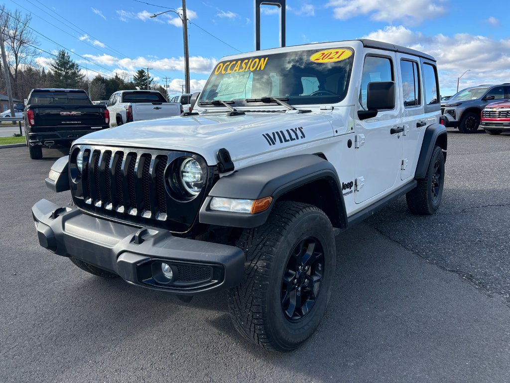 Wrangler Unlimited Willys 2021 à Cowansville, Québec - 1 - w1024h768px