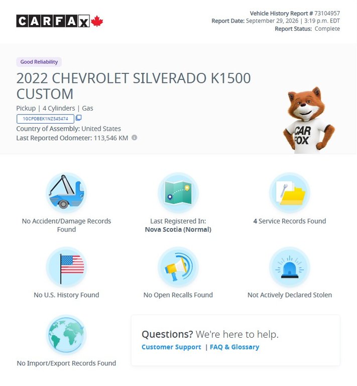 2022 Chevrolet Silverado 1500 in Antigonish, Nova Scotia - 2 - w1024h768px