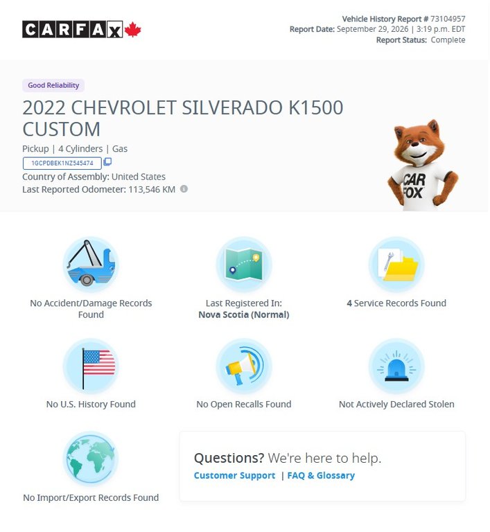 Chevrolet Silverado 1500 Custom | Cam | USB | Cruise | Warranty to 2028 2022 à Saint John, Nouveau-Brunswick - 44 - w1024h768px