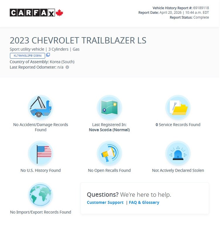 2023 Chevrolet TRAILBLAZER in Antigonish, Nova Scotia - 3 - w1024h768px