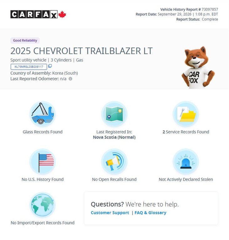 2025 Chevrolet Trailblazer in Antigonish, Nova Scotia - 3 - w1024h768px