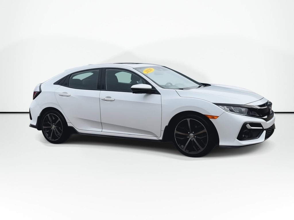 2020 Honda Civic Hatchback Sport | Roof | Cam | USB | Bluetooth | HtdSeats in Saint John, New Brunswick - 2 - w1024h768px