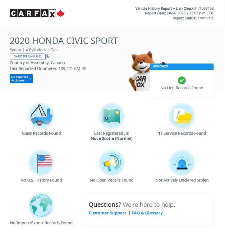 2020 Honda Civic in Antigonish, Nova Scotia - 39 - w1024h768px