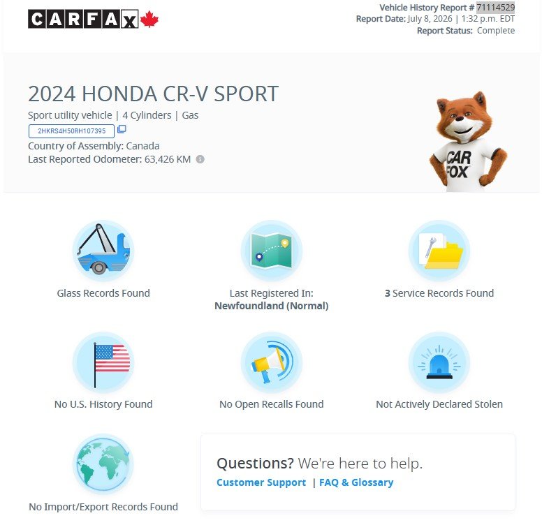 2024 Honda CR-V Sport | in Saint John, New Brunswick - 2 - w1024h768px