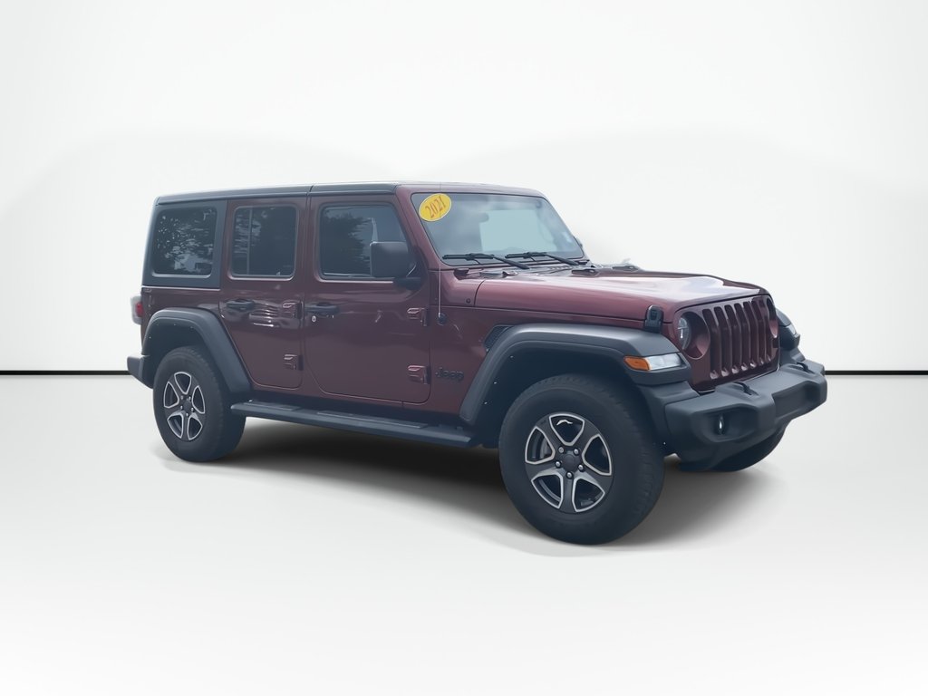 2021 Jeep Wrangler JK Unlimited Sport S | Cam | USB | Bluetooth | Cruise in Saint John, New Brunswick - 2 - w1024h768px