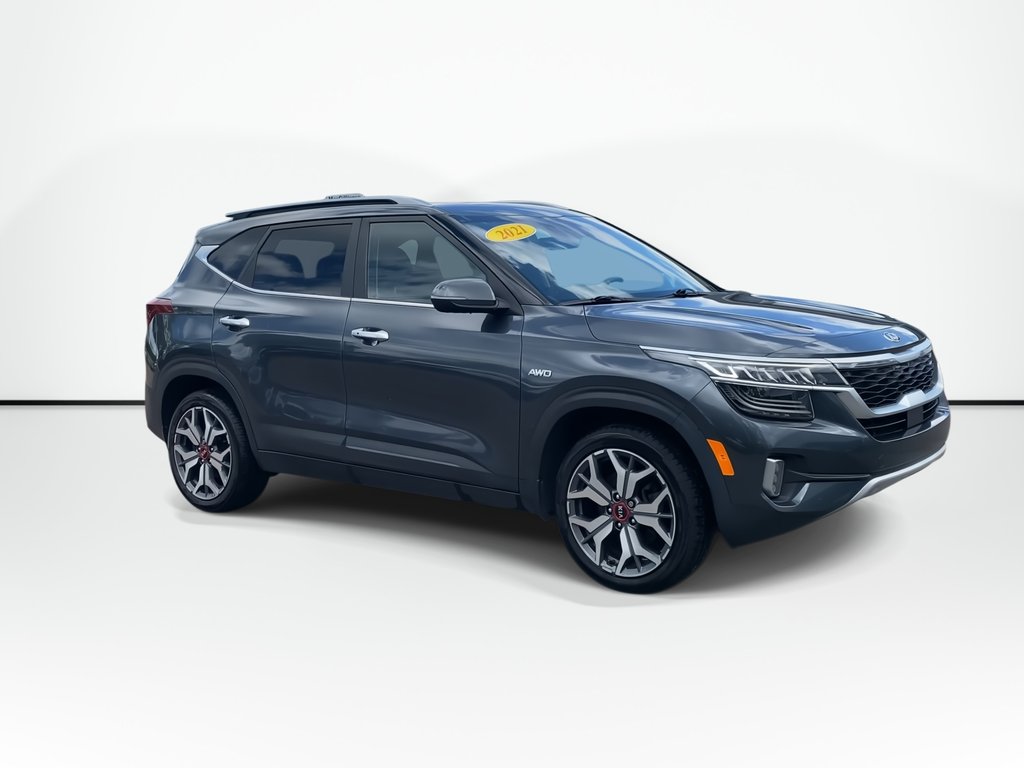 2021 Kia SELTOS SX TURBO AWD | Cam | HtdWheel | LaneAssist in Saint John, New Brunswick - 2 - w1024h768px