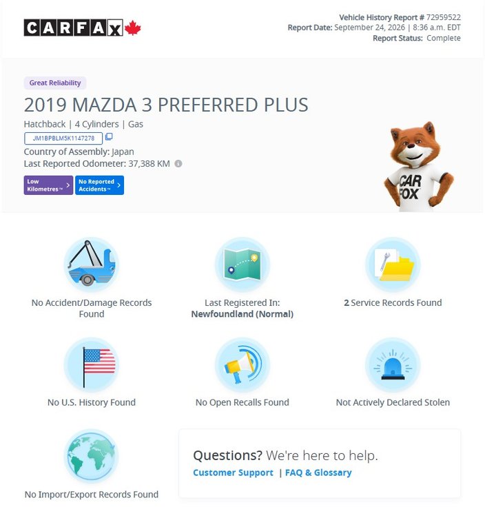 2019 Mazda 3 Sport in Antigonish, Nova Scotia - 2 - w1024h768px