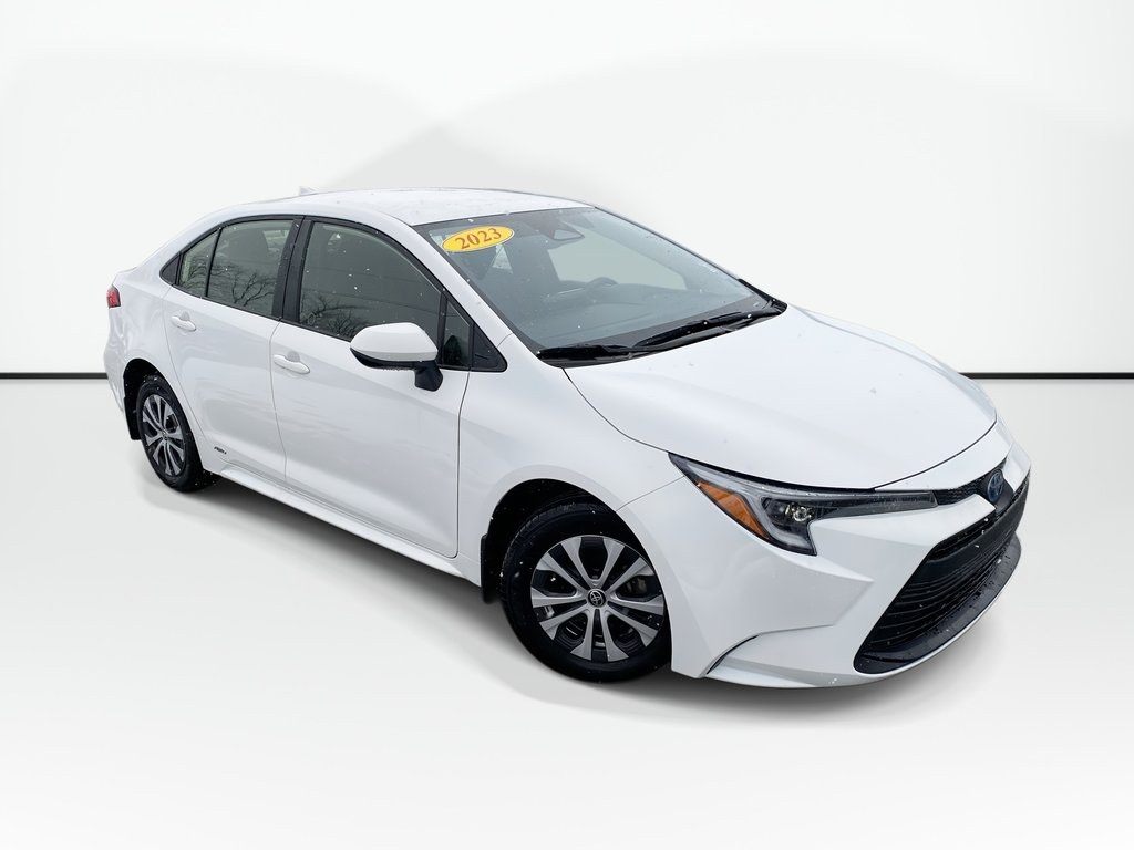 Toyota Corolla HYBRID LE | Cam | USB | HtdSeat | Warranty to 2031 2023 à Saint John, Nouveau-Brunswick - 1 - w1024h768px