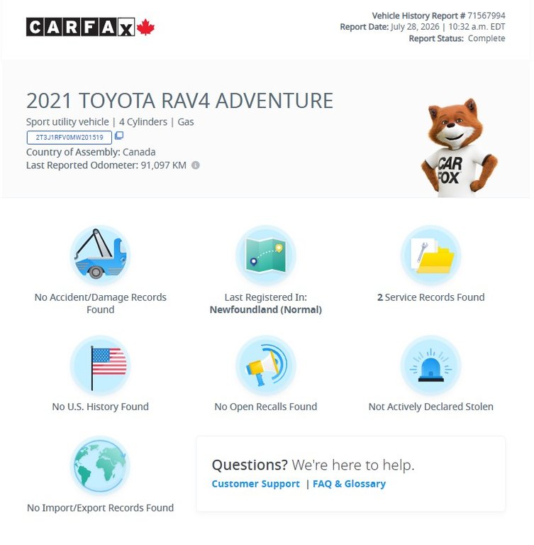 2021 Toyota RAV4 Trail | Leather | Roof | Heated/Cooled Seats | Cam in Saint John, New Brunswick - 2 - w1024h768px