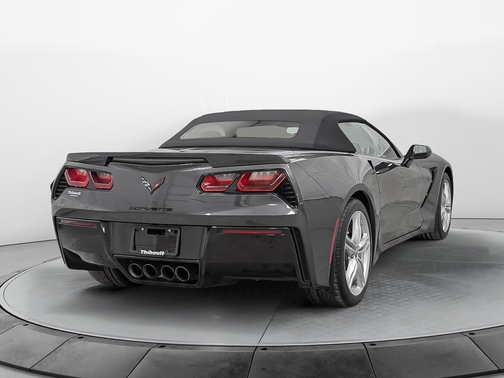 2017 Chevrolet CABRIOLET CORVETTE Stingray Convertible in Sherbrooke, Quebec - 6 - w1024h768px
