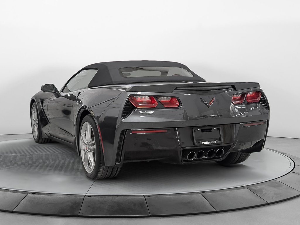 2017 Chevrolet CABRIOLET CORVETTE Stingray Convertible in Sherbrooke, Quebec - 4 - w1024h768px