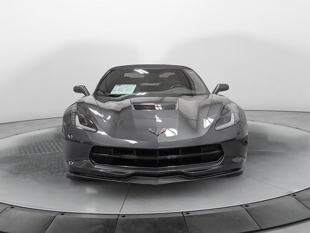 2017 Chevrolet CABRIOLET CORVETTE Stingray Convertible in Sherbrooke, Quebec - 2 - w1024h768px