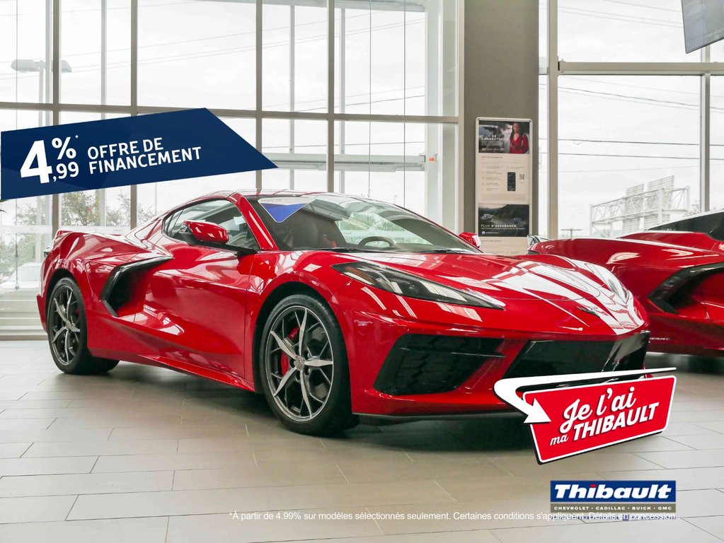 STINGRAY COUPE **3LT**TOIT CARBONE**12257KM**AUCUN TAXE DE LUXE** 2020 à Sherbrooke, Québec - 1 - w1024h768px