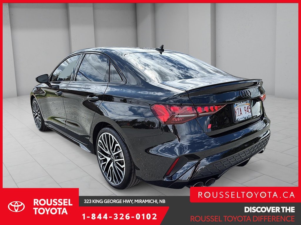 2026 Audi S3 Sedan Progressiv in Miramichi, New Brunswick - 4 - w1024h768px