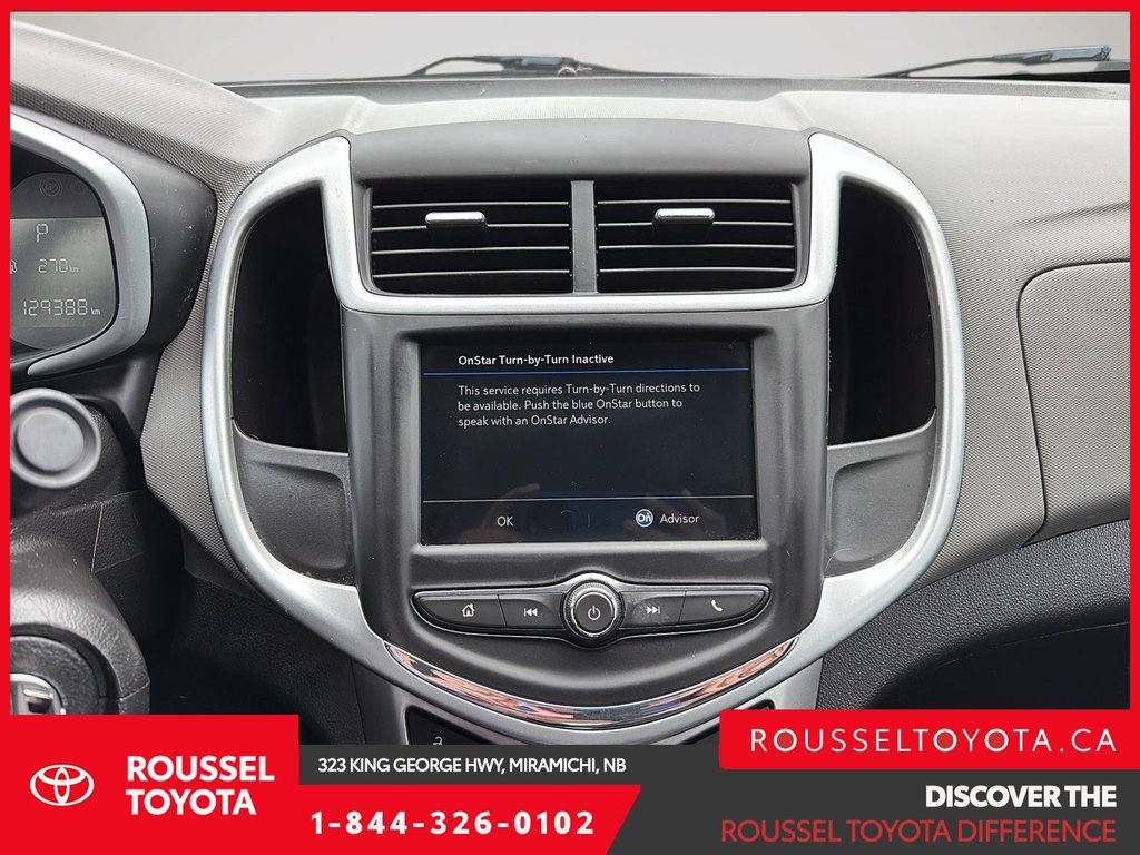 2018 Chevrolet Sonic LT in Miramichi, New Brunswick - 16 - w1024h768px