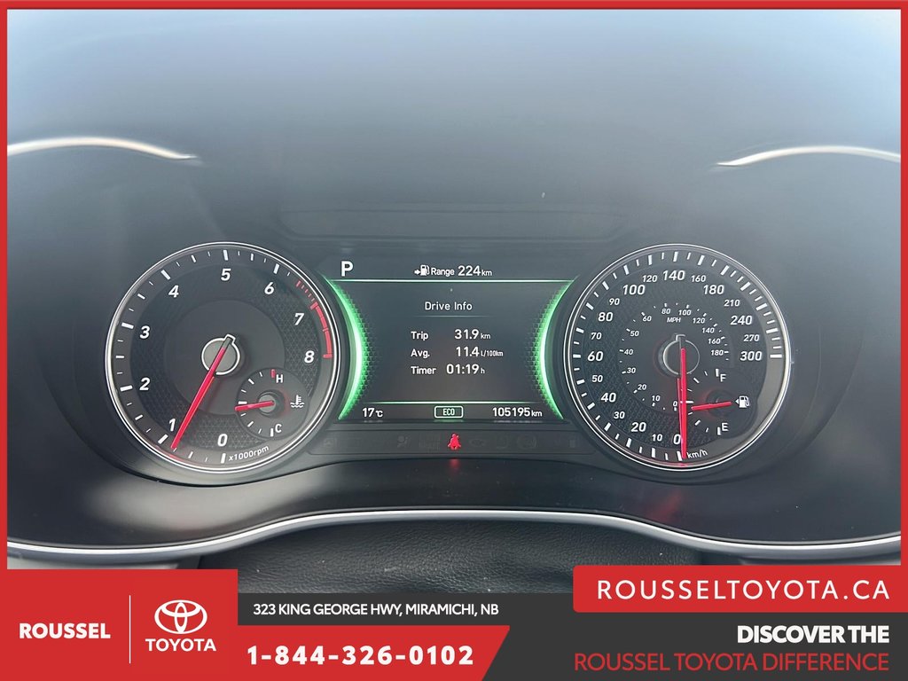 2019 GENESIS G70 2.0T Prestige in Miramichi, New Brunswick - 14 - w1024h768px