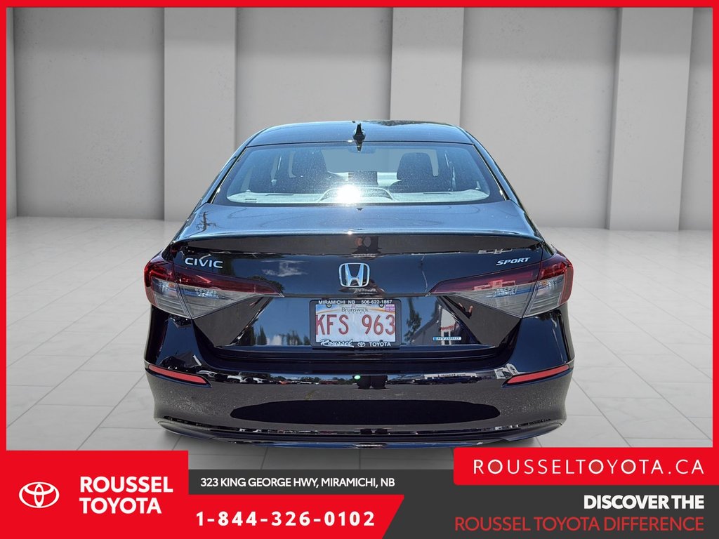 2025 Honda Civic Sedan Hybrid SPORT HYBRID in Miramichi, New Brunswick - 3 - w1024h768px