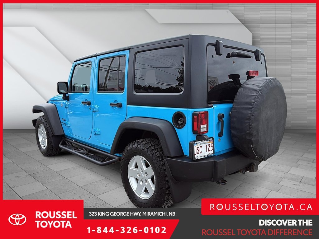 2018 Jeep Wrangler JK Unlimited Sport in Miramichi, New Brunswick - 4 - w1024h768px
