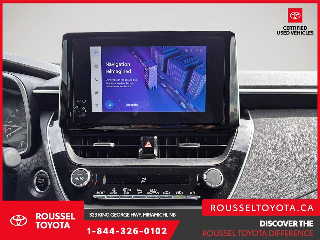 2023 Toyota Corolla Hatchback 5DR HB CVT in Miramichi, New Brunswick - 17 - w1024h768px