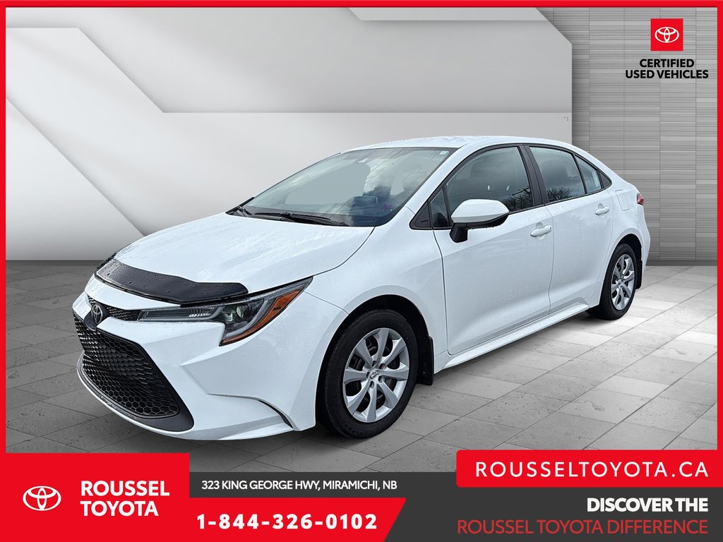 Toyota Corolla LE 2020 à Miramichi, Nouveau-Brunswick - 1 - w1024h768px