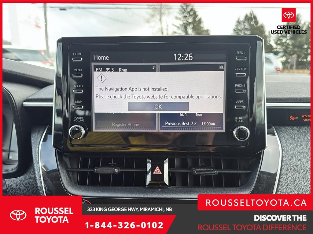 Toyota Corolla LE 2020 à Miramichi, Nouveau-Brunswick - 17 - w1024h768px