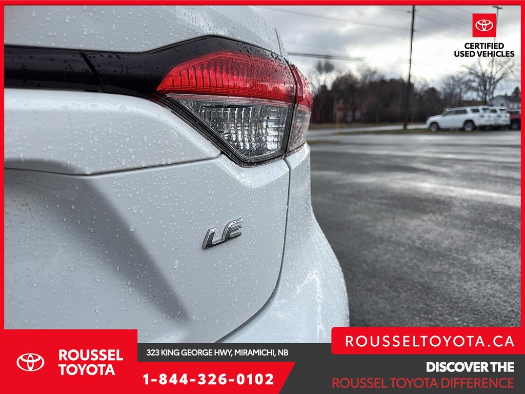 Toyota Corolla LE 2020 à Miramichi, Nouveau-Brunswick - 16 - w1024h768px