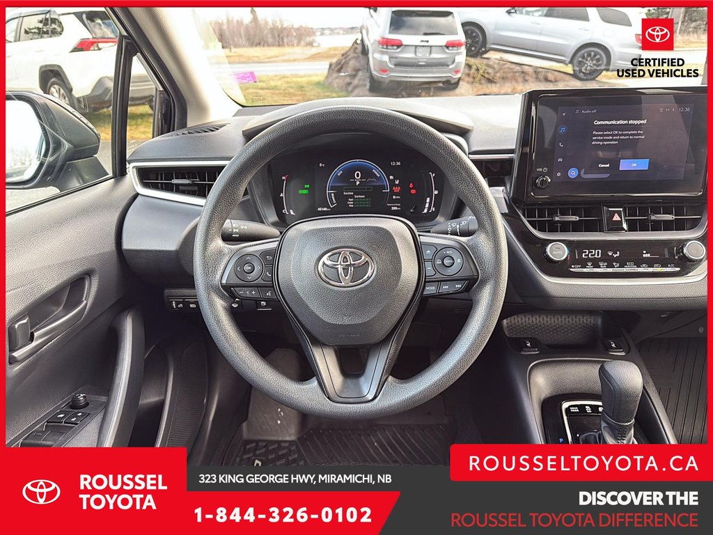 Toyota Corolla Hybrid LE 2023 à Miramichi, Nouveau-Brunswick - 12 - w1024h768px