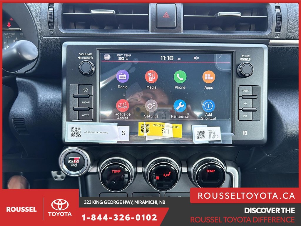 2025 Toyota GR86 Premium MT in Miramichi, New Brunswick - 20 - w1024h768px