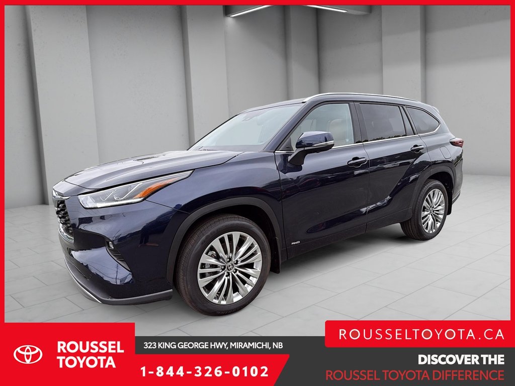 2026 Toyota Highlander Hybrid PLATINUM in Miramichi, New Brunswick - 1 - w1024h768px