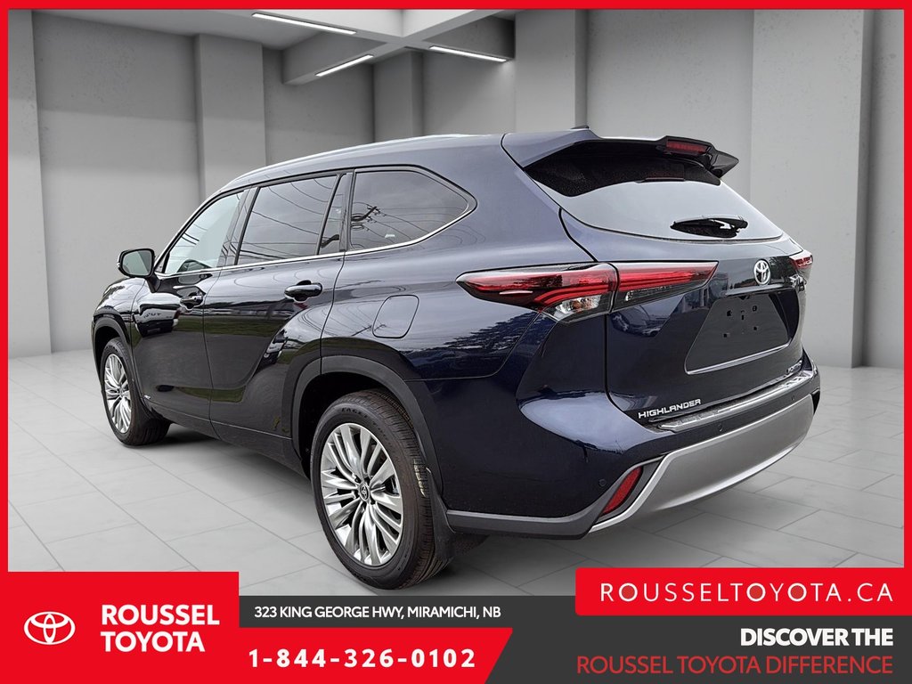 2026 Toyota Highlander Hybrid PLATINUM in Miramichi, New Brunswick - 4 - w1024h768px