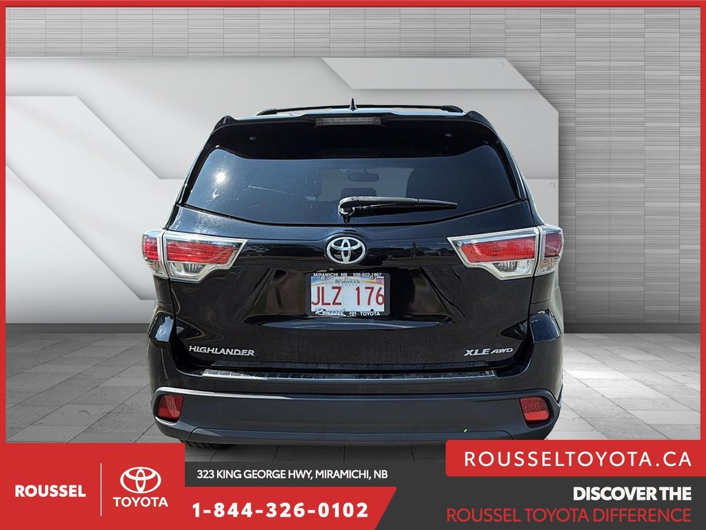 2015 Toyota Highlander XLE in Miramichi, New Brunswick - 3 - w1024h768px
